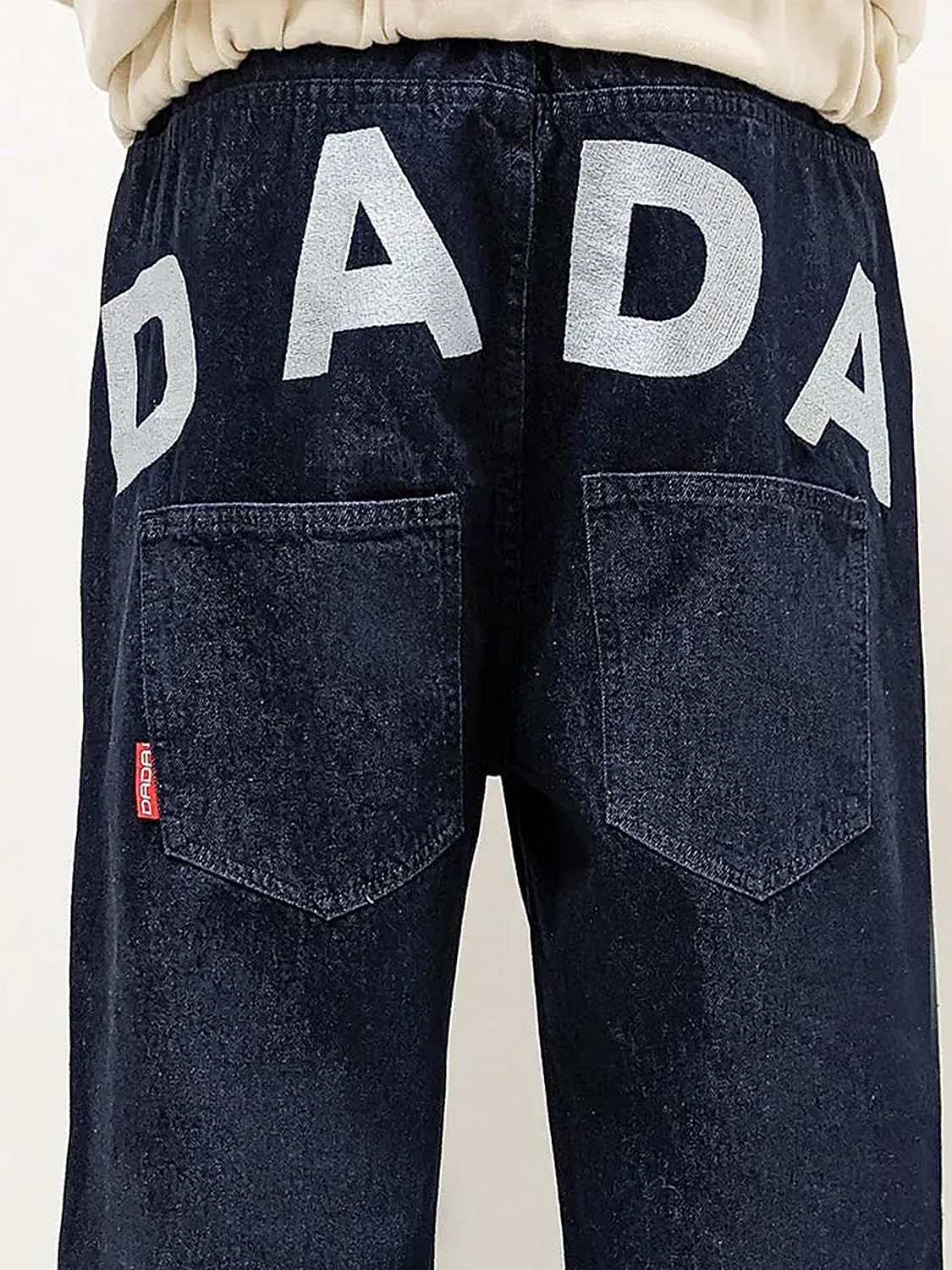 DADA Supreme Regular-fit-Jeans Mit DADA Logo-Stickerei und weitem Schnitt B günstig online kaufen