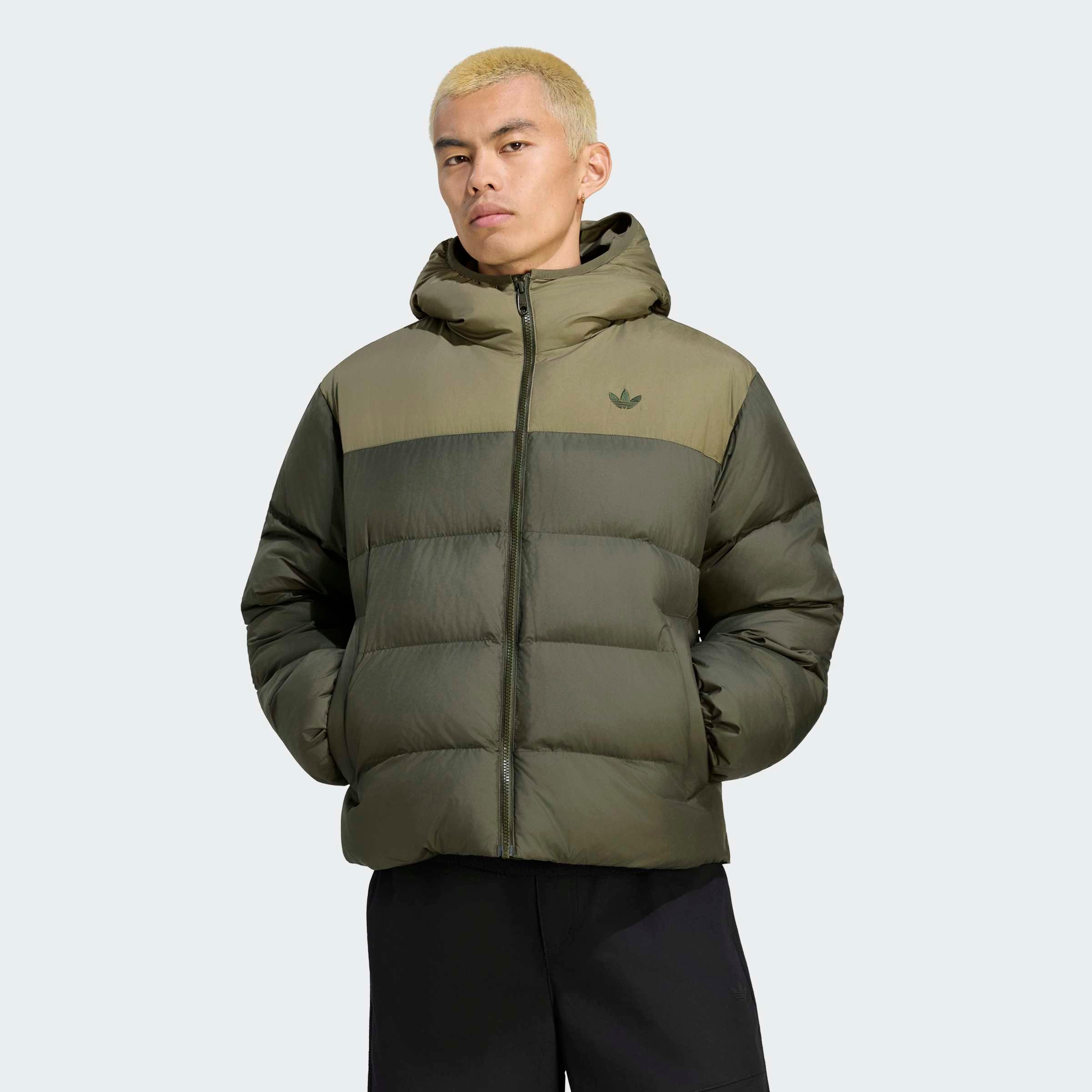 adidas Originals Outdoorjacke, KAPUZE für Erwachsene, mit Reißverschluss, aus Polyester