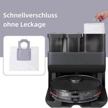 Fivejoy Saugroboter Staubsauger Beutel für Roborock Q7 Max+ / T8 Staubbeutel Zubehör