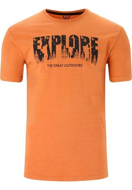 WHISTLER Funktionsshirt Explorer (1-tlg) mit coolem Aufdruck