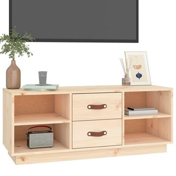 vidaXL TV-Schrank TV-Schrank 100x34x40 cm Massivholz Kiefer (1-St)