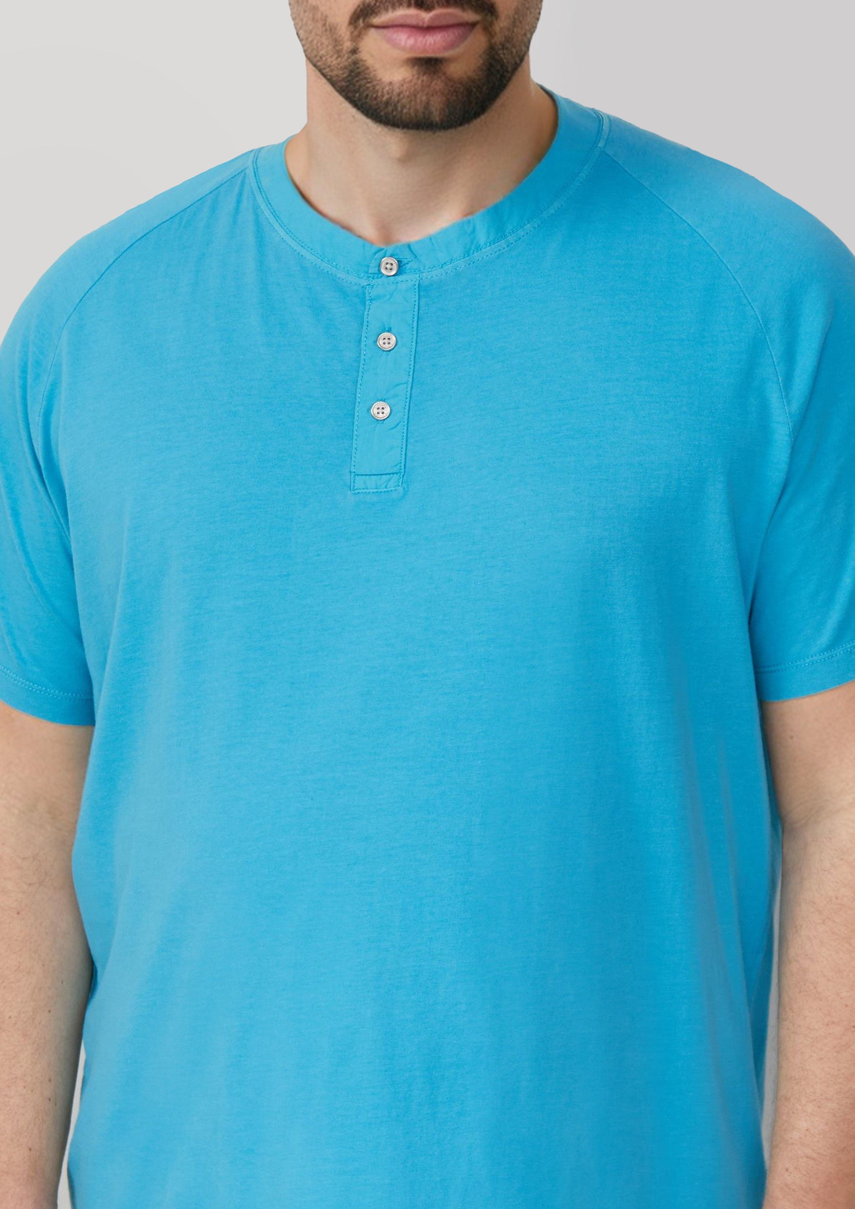 s.Oliver Kurzarmshirt Henley-T-Shirt mit Raglanärmeln und günstig online kaufen