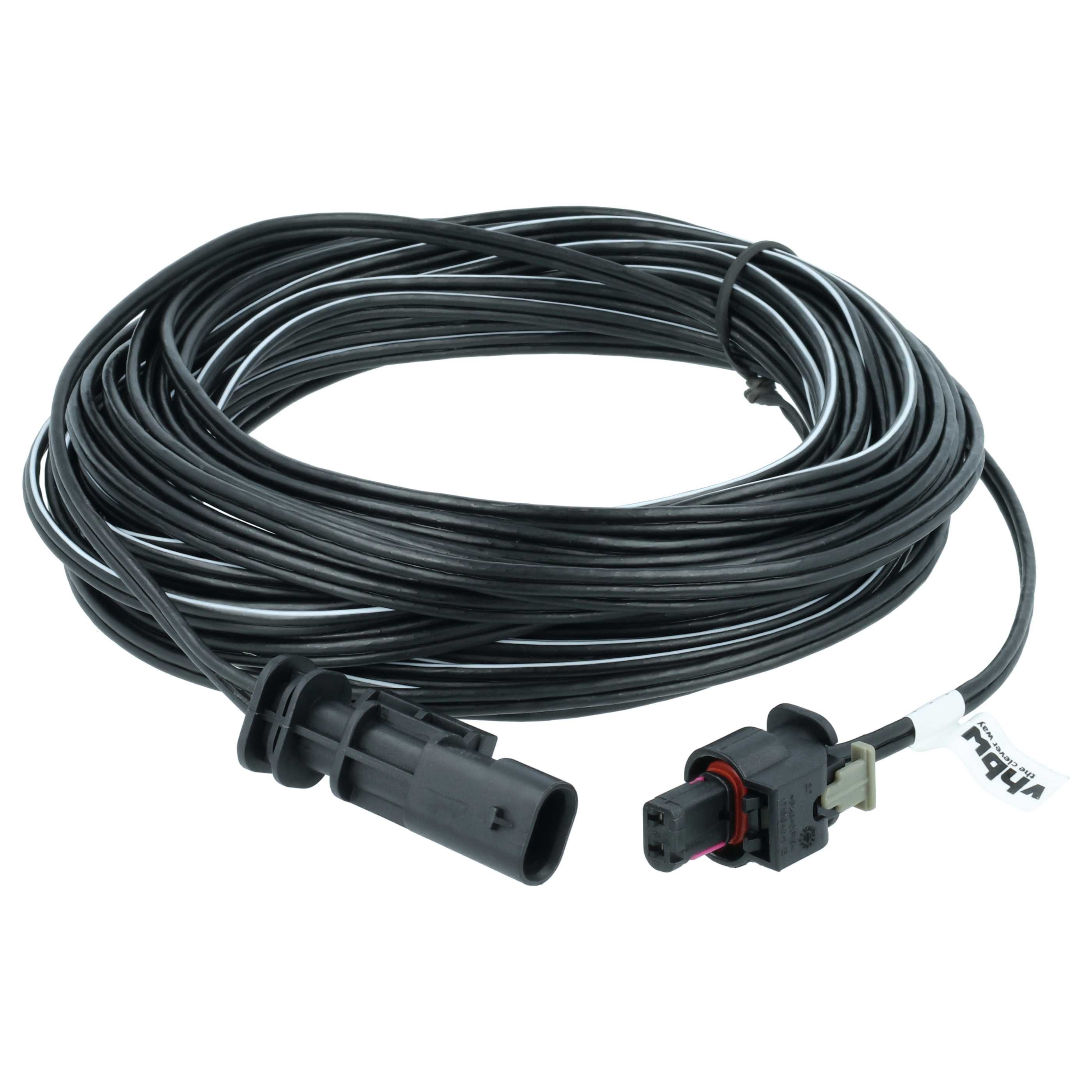 vhbw passend für Flymo 1200R (2013-2015) Rasenmäher Stromkabel, (1000.0 cm)
