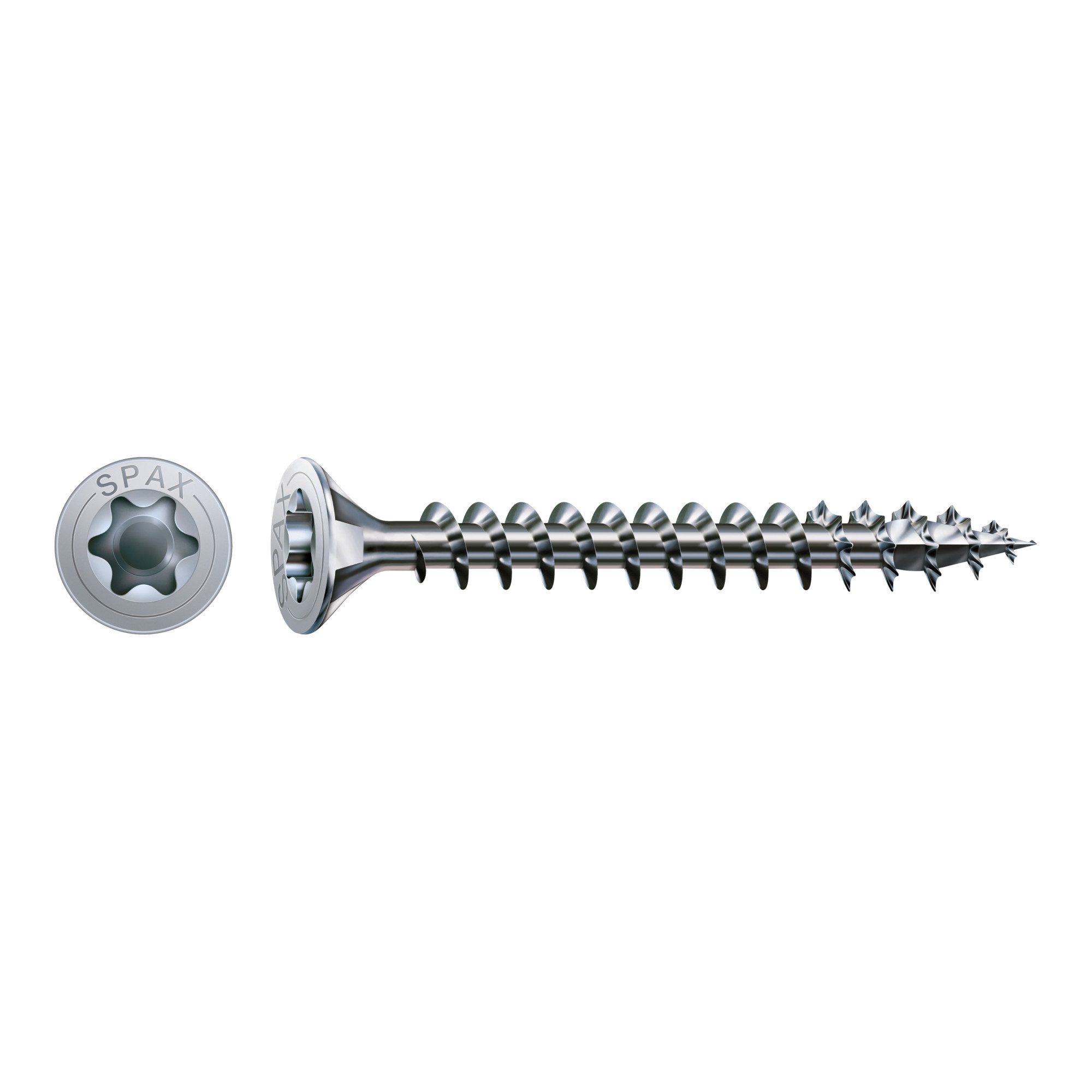 SPAX Holzbauschraube Spax Universalschraube 4 x 30 mm Senkkopf T-STAR plus Vollgewinde 4CUT