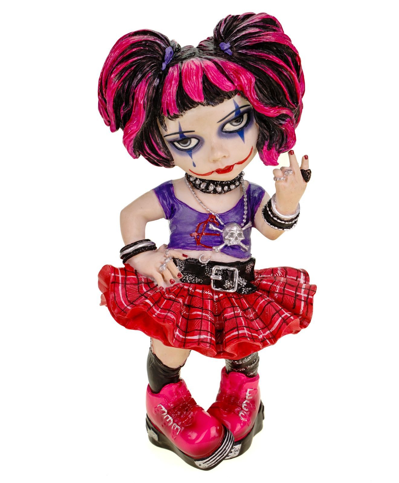 Vogler Dekofigur Cosplay Kids Little Rebel by Veronese 15 cm Figur Manga Anime Punk