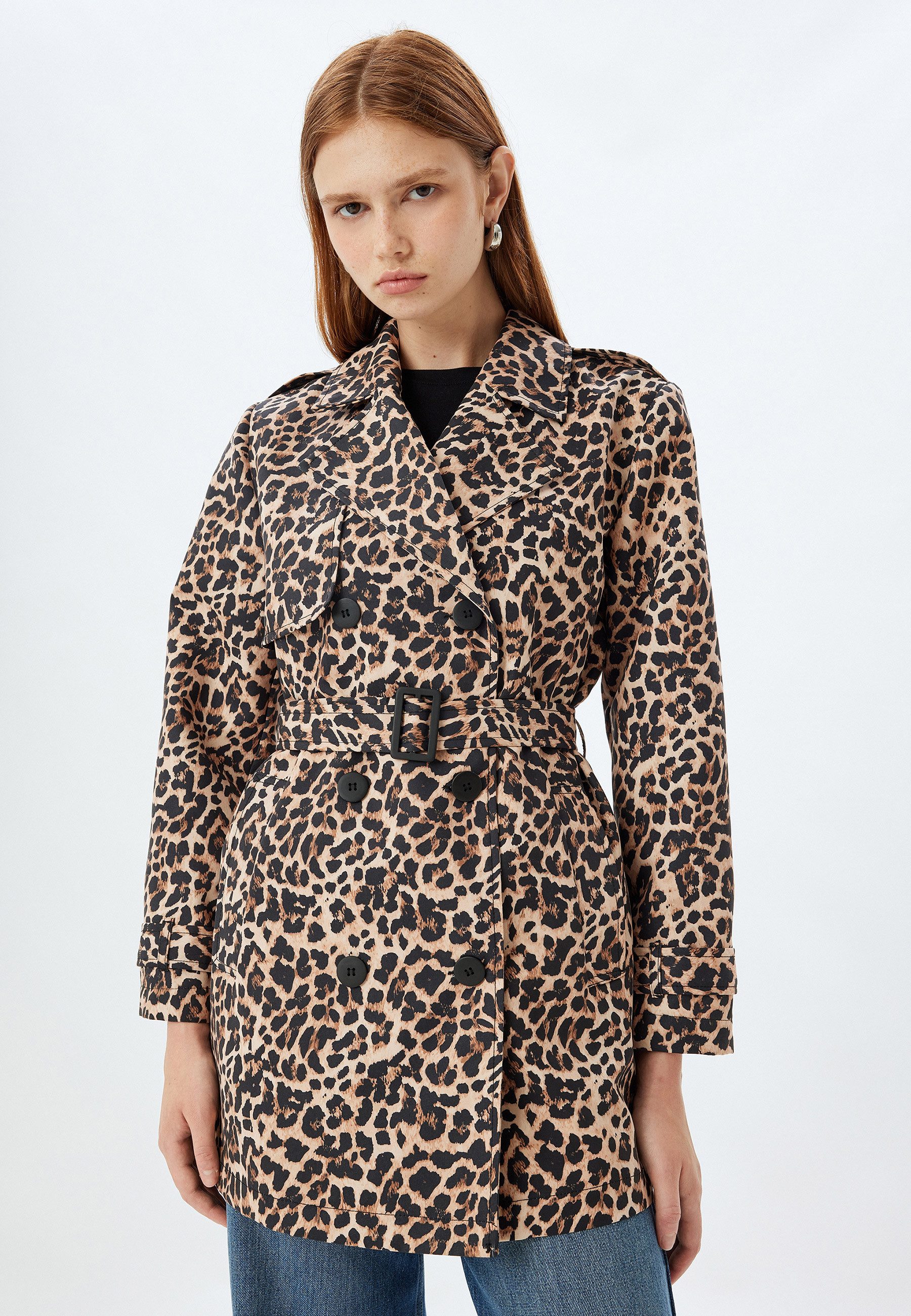 Koton Trenchcoat Regular Mit Bauchgurt günstig online kaufen