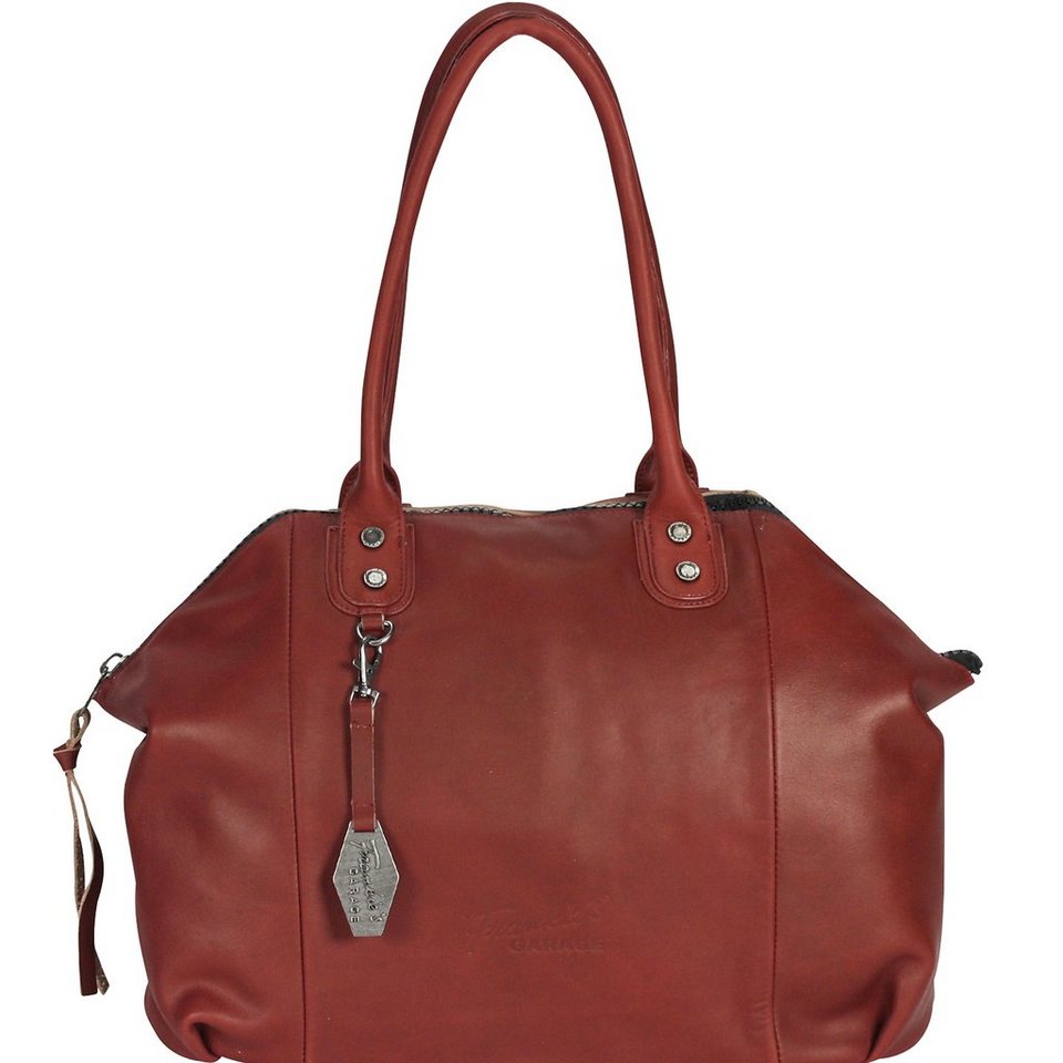Frankies Garage Schultertasche frankies garage lindsay schultertasche leder 46 cm otto Frankies Garage Schultertasche frankies garage lindsay schultertasche leder 46 cm otto