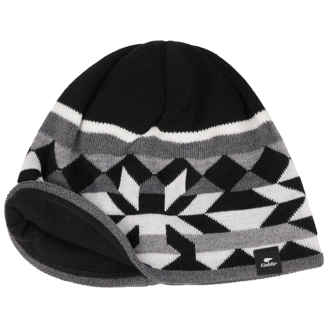 Eisbär Beanie (1-St) Strickmütze mit Futter, Made in Austria