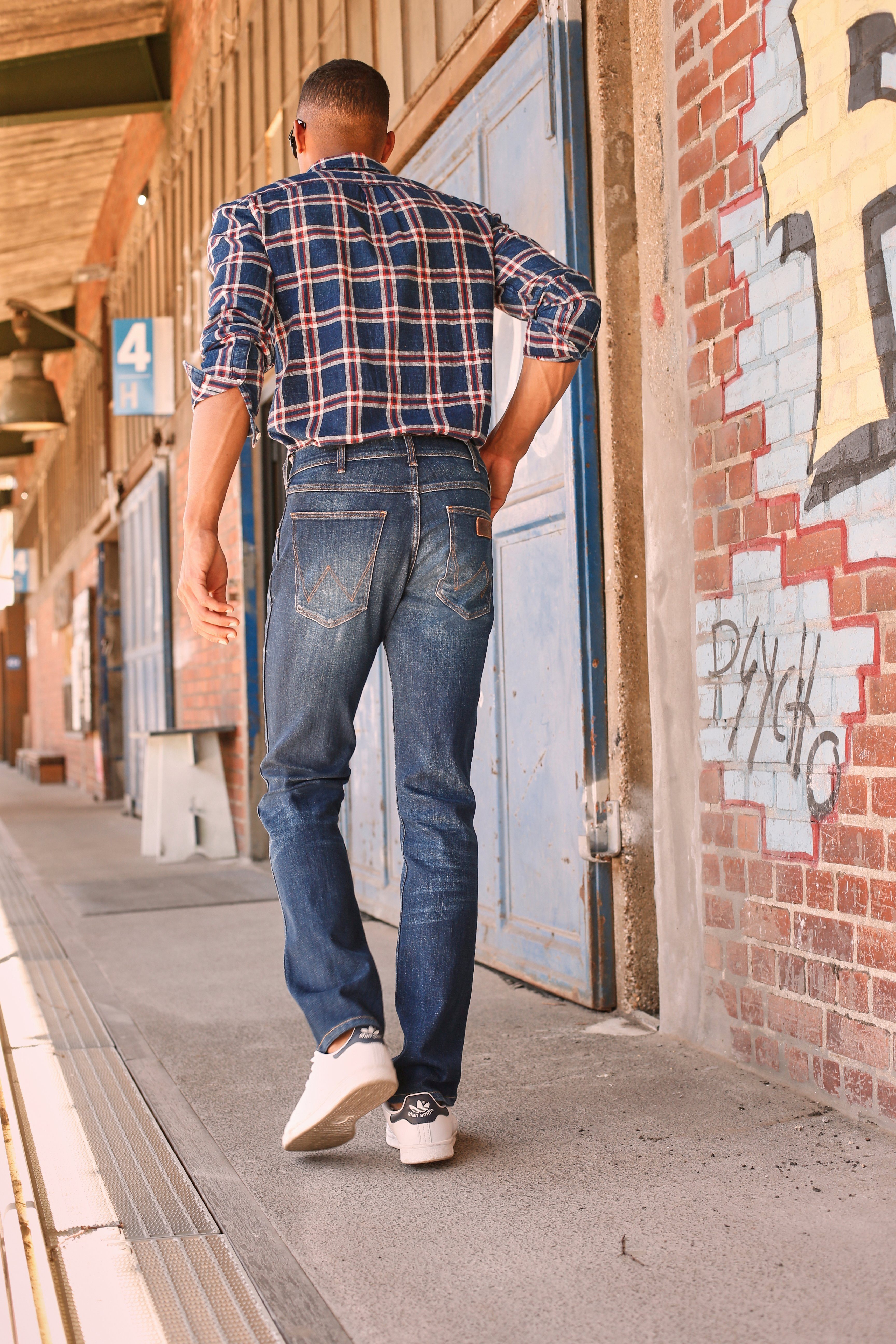 Wrangler Stretch-Jeans Greensboro Regular Straight fit