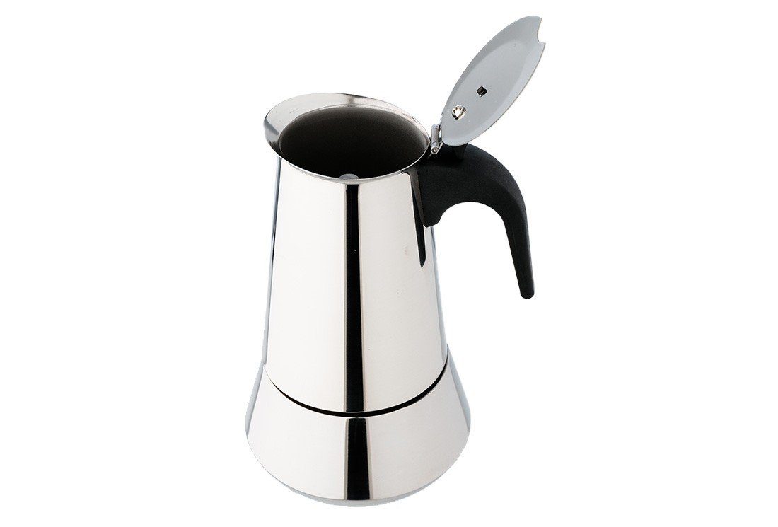 Dekonaz Kaffeekanne Espressokanne rostfreier Tassen Stahl 6