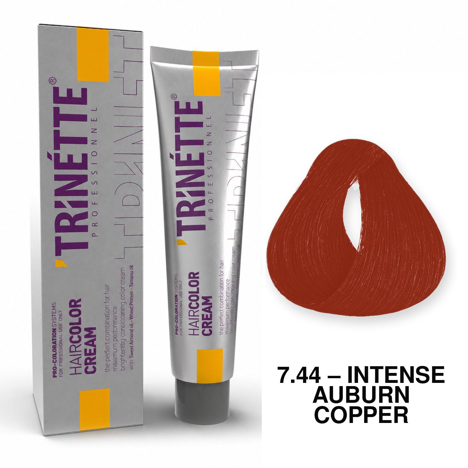 Trinette Haarfarbe TRINETTE Profi Haarfarbe Color Cream 100 ml – 87 Farb- & Mischtöne