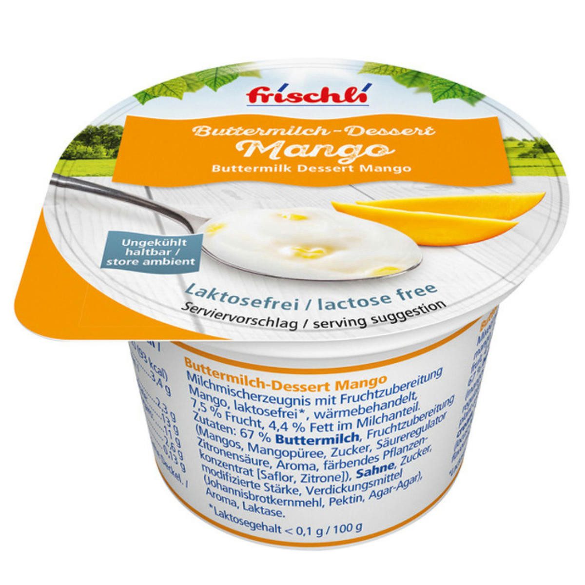 frischli Süßigkeit, Frischli Buttermilch Dessert 85g