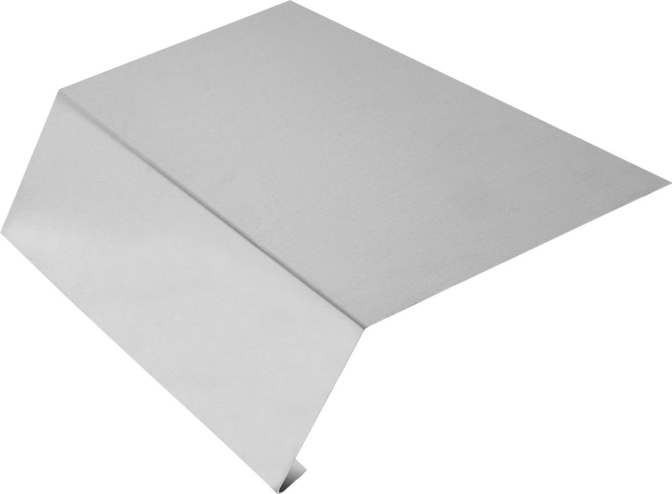 Sarei Haus- und Gartentechnik Dachdurchführung Sarei Rinneneinhang ohne Wasserfalz 1000 x 250 mm, Aluminium