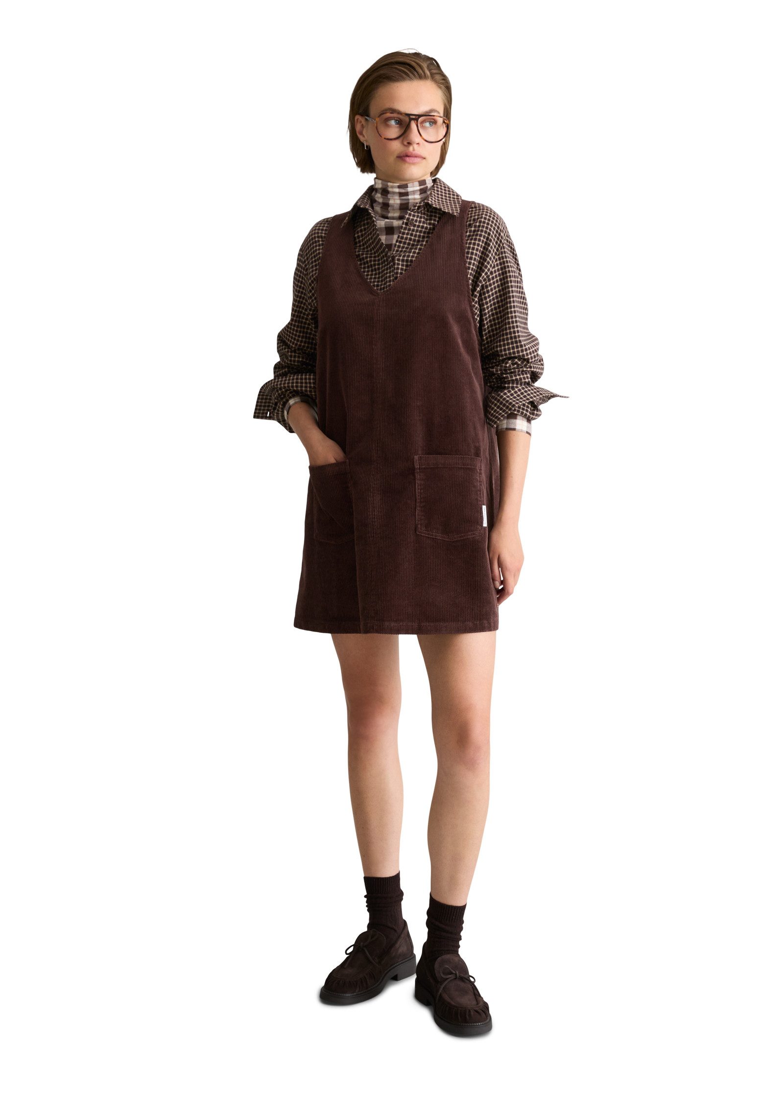Marc O'Polo DENIM Minikleid aus Baumwoll-Stretch – Bild 5 von 5