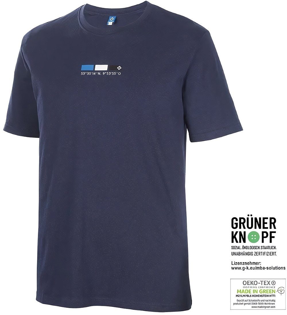 Hamburger SV T-Shirt HSV T-Shirt Koordinaten