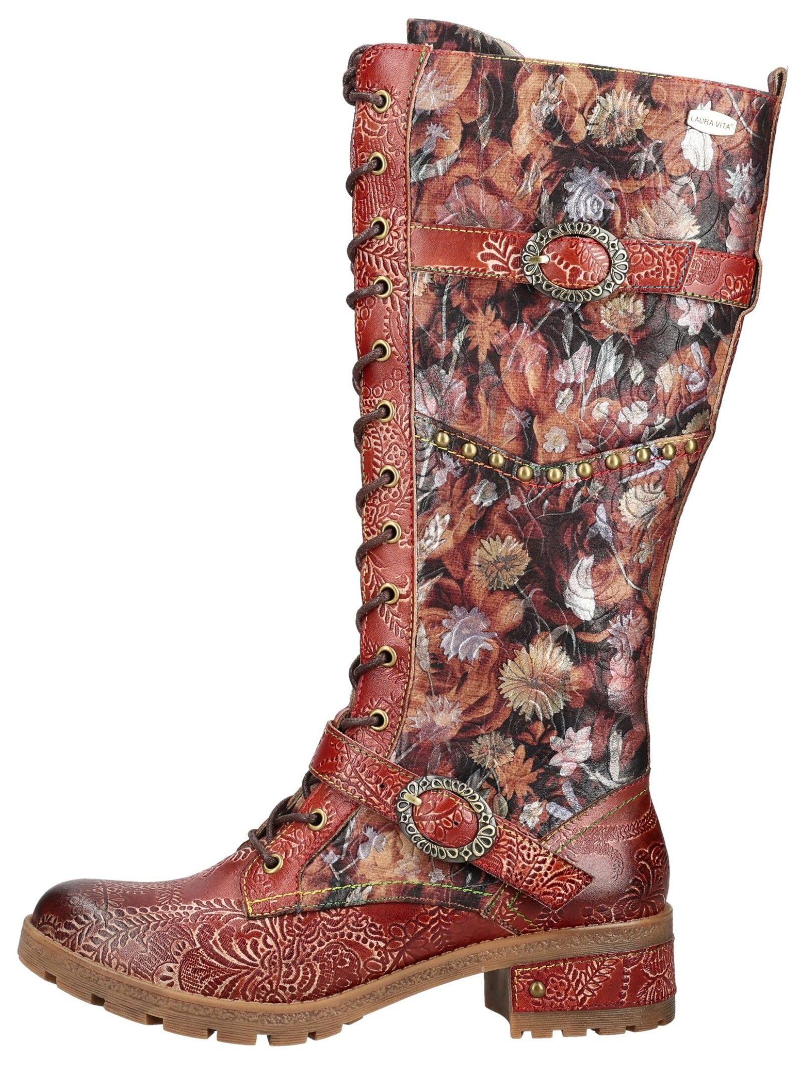 LAURA VITA LAURA VITA Stiefel Leder/Textil Schnürstiefel