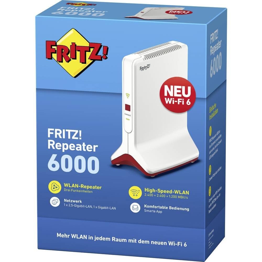 AVM FRITZ!Box 7590 AX WLAN integriertem mit WLAN-Router, Router Mesh-fähig