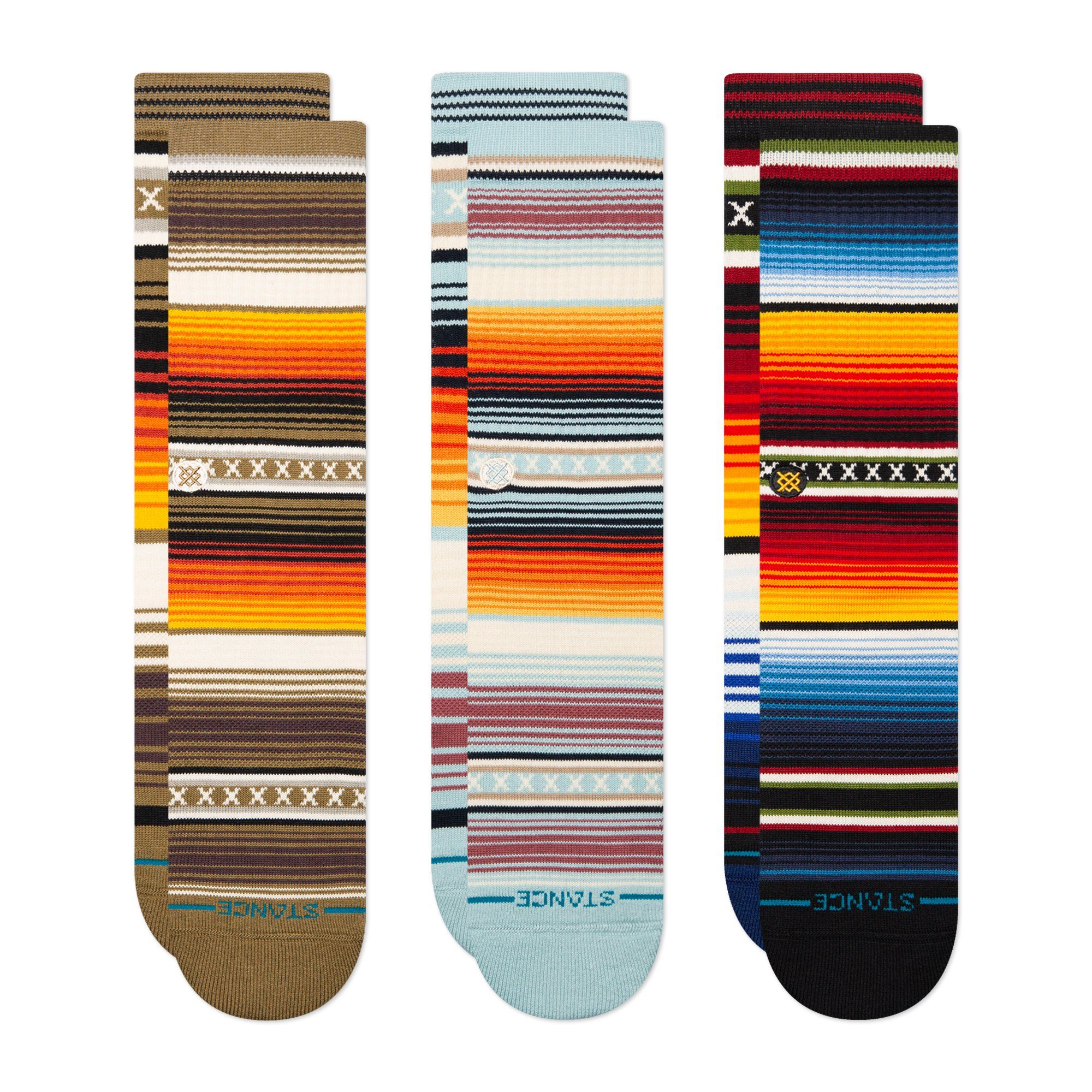 Stance Freizeitsocken CURREN 3 PACK günstig online kaufen