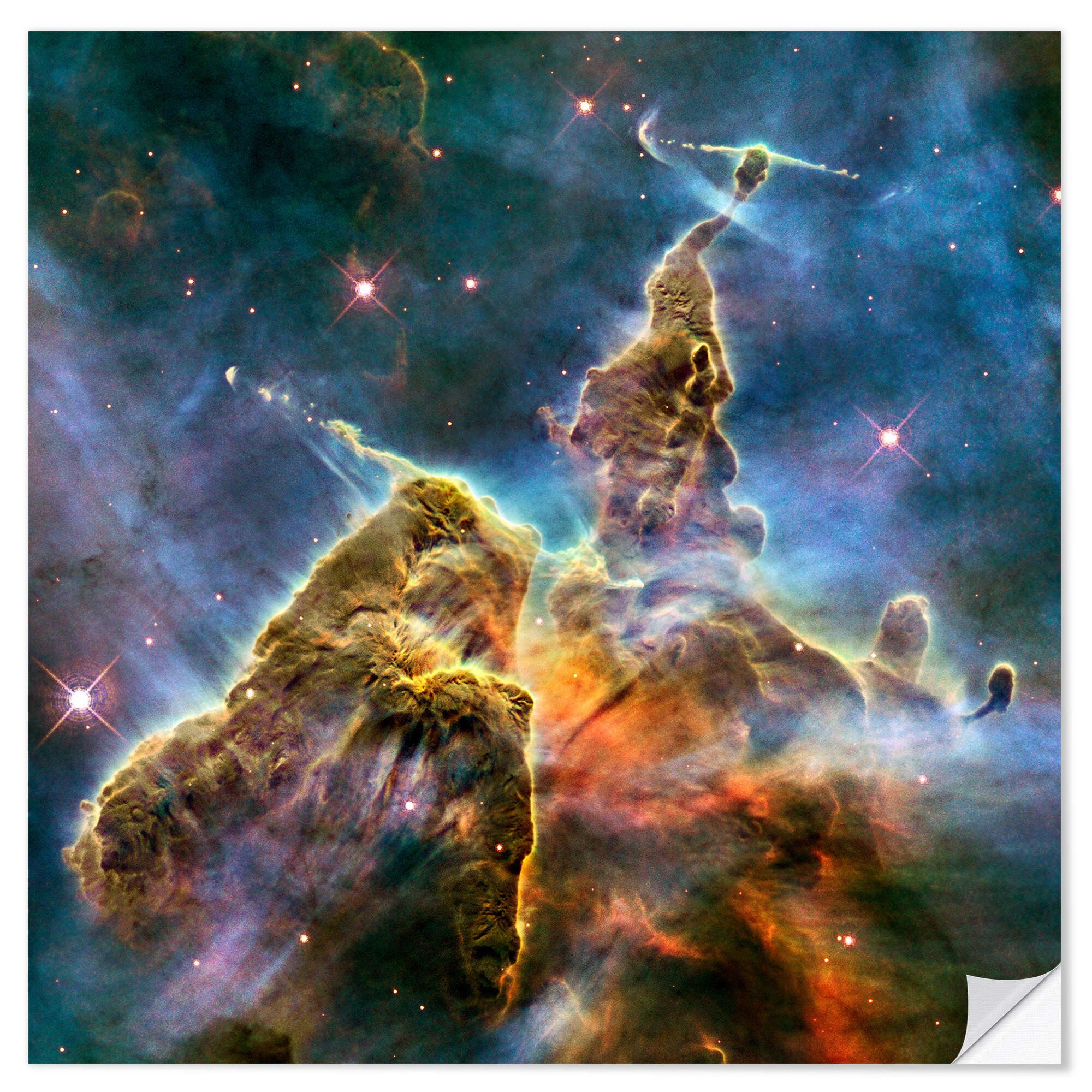 Posterlounge Wandfolie NASA, Carina-Nebel, Fotografie