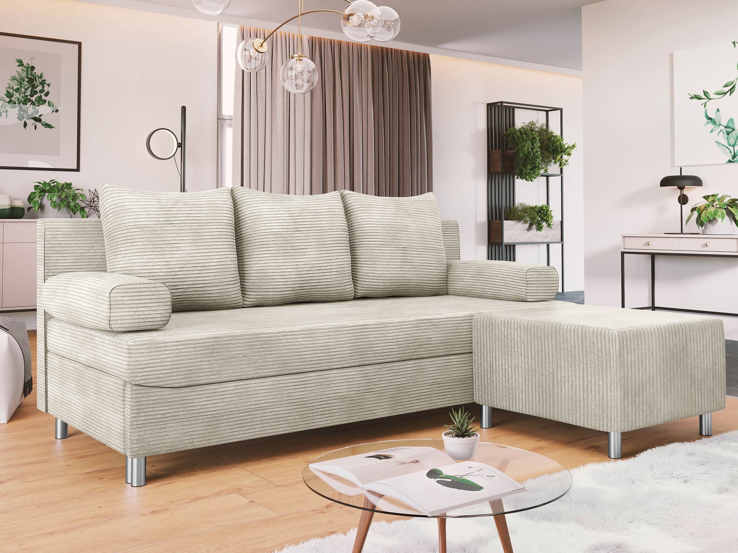 MIRJAN24 Schlafsofa Dover Cord, mit Schlaffunktion günstig online kaufen