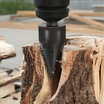 DOPWii Mehrzweckbohrer Holzspaltbohrer-Set aus Karbonstahl (32+42 mm), robust und langlebig, (1-tlg), für Spalten von Eiche und Nussbaum