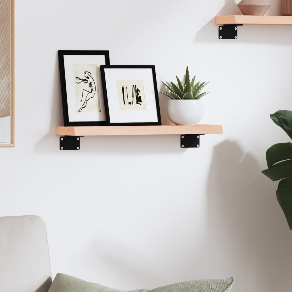 vidaXL Regal Wandregal 40x10x2 cm Massivholz günstig online kaufen