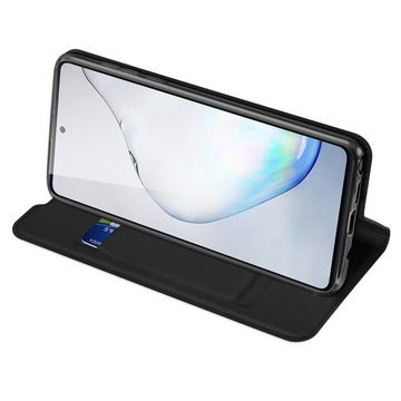 Dux Ducis Smartphone-Hülle Buch Tasche für SAMSUNG GALAXY S10 LITE (G770F) Handy Hülle Etui Brieftasche Schutzhülle mit Standfunktion