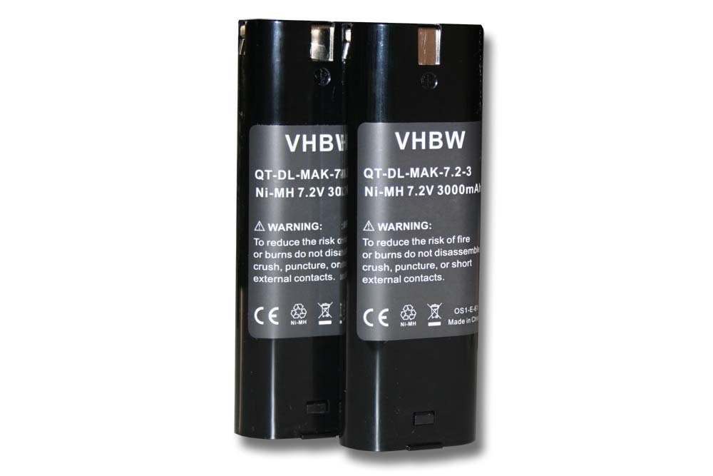 vhbw passend für 6017DWBE, 6018D, 6017DWE, 6016DW, Akku mAh 6015DWK, 3000 Makita