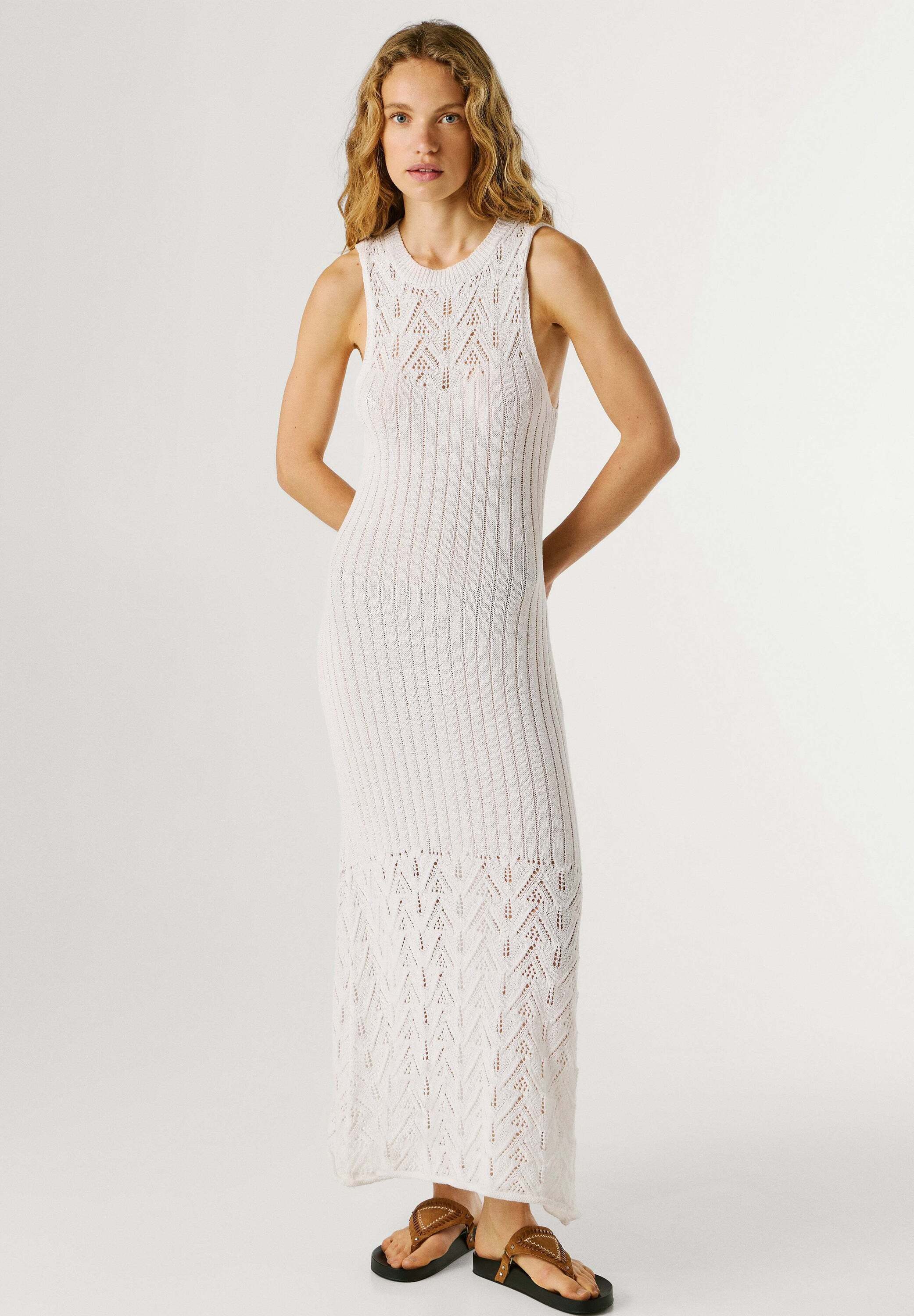 Pepe Jeans Maxikleid Kleid KENIA DRESS – Bild 3 von 5
