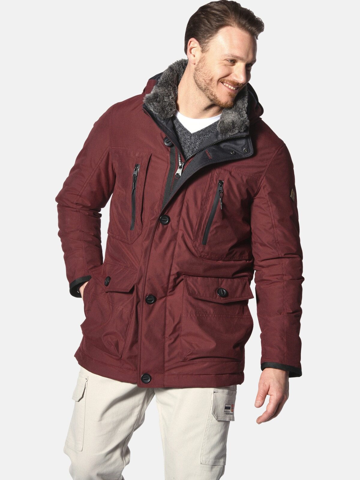 Jan Vanderstorm Funktionsjacke BOTULFR mit abnehmbarer günstig online kaufen