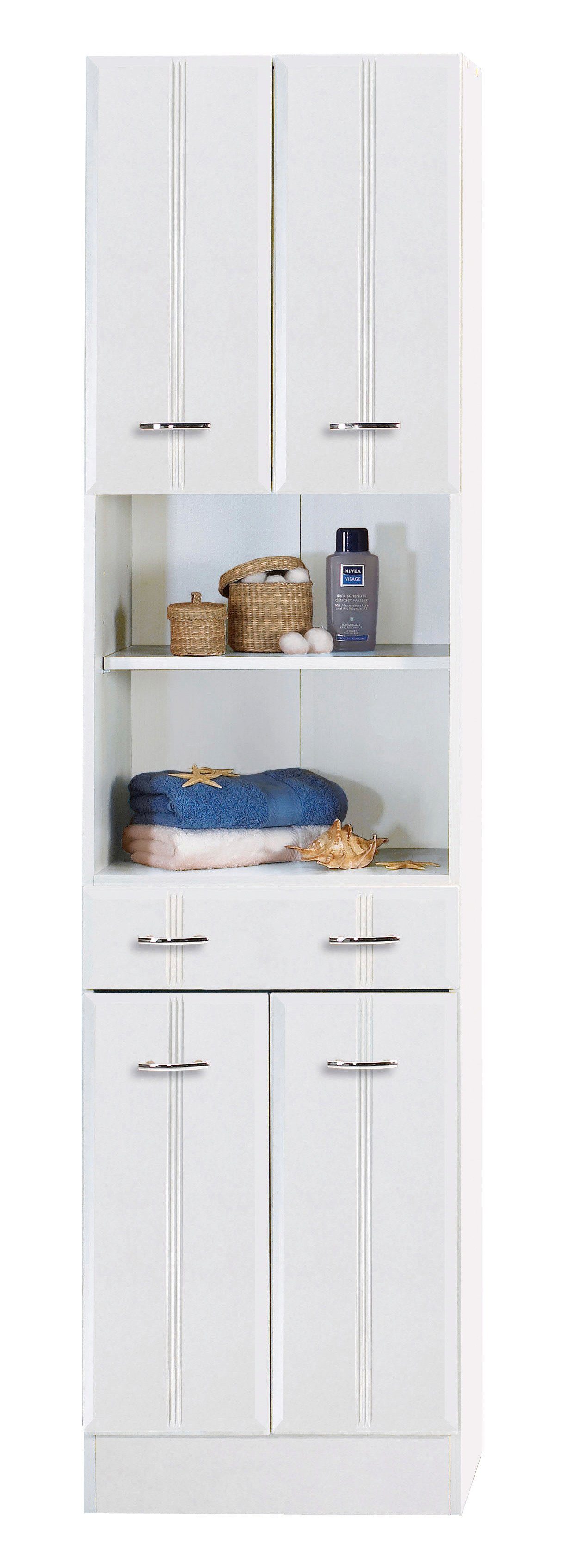 welltime Hochschrank Rallye Breite 50 cm, mit 4 Türen