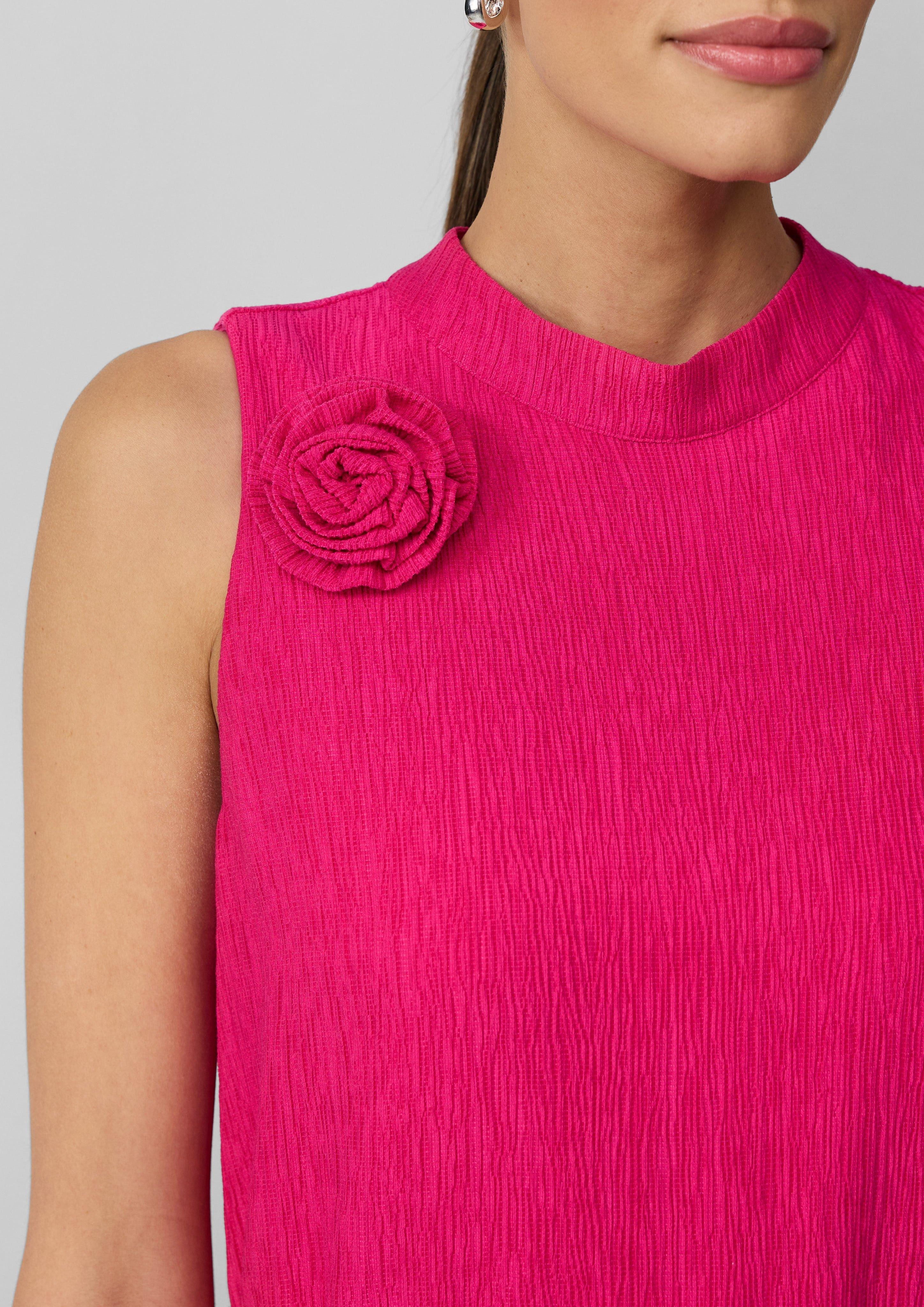 s.Oliver BLACK LABEL Minikleid Ärmelloses Viskosekleid günstig online kaufen