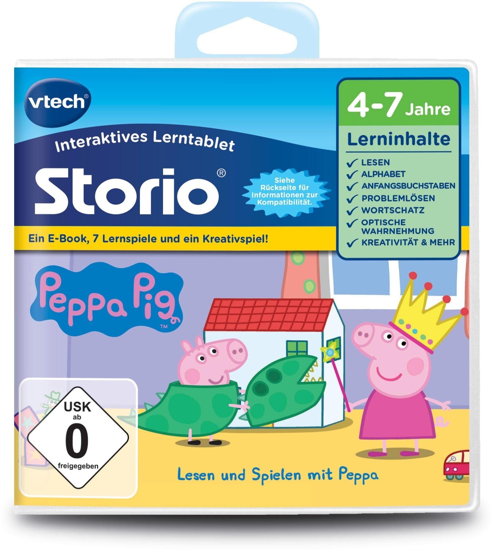 Storio Lernspiel, Peppa Pig vtech, Passend für Storio MAX 2.0 und Storio  MAX XL 2.0