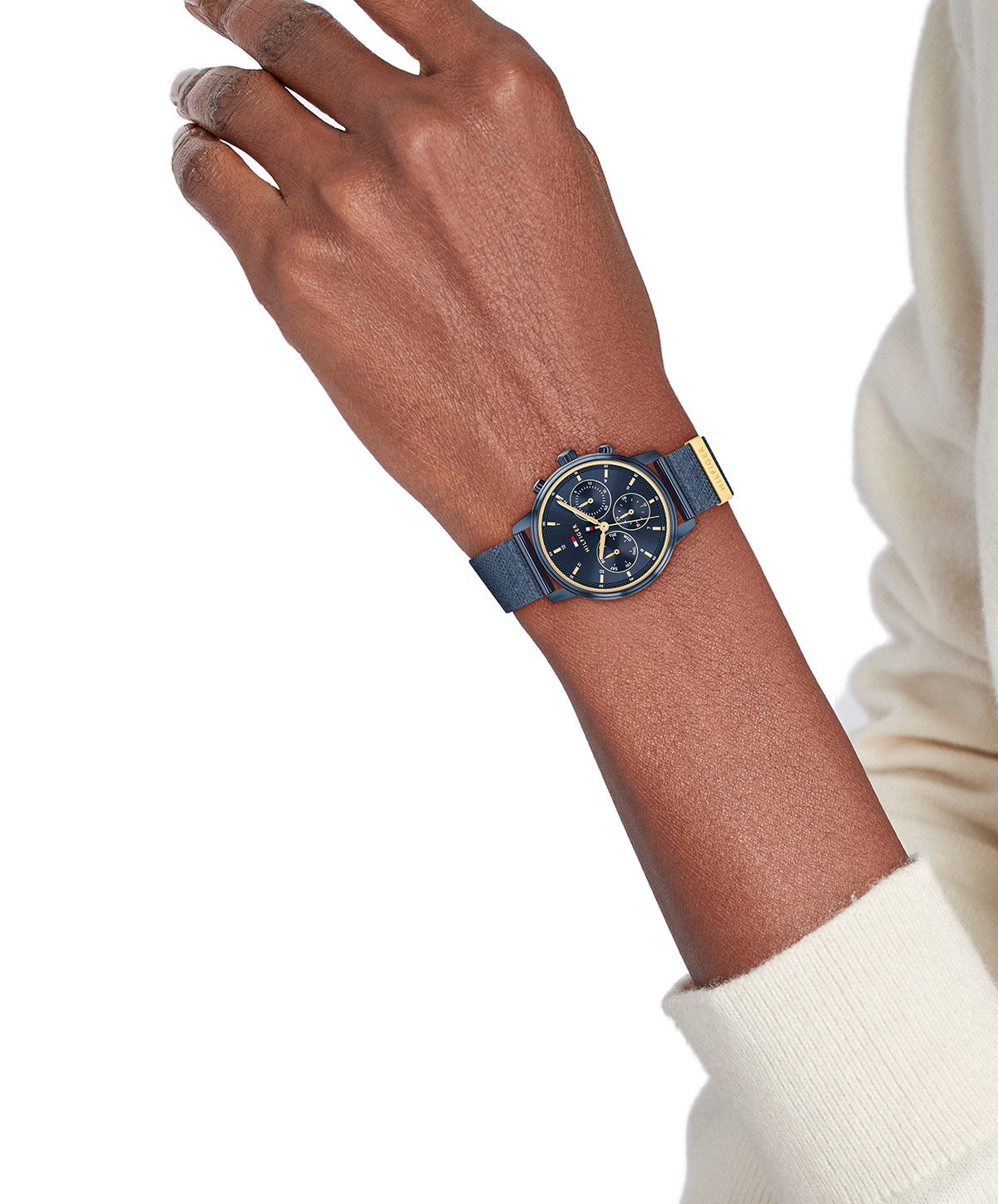 Tommy Hilfiger Multifunktionsuhr BLAKE 1782809, Quarzuhr, Armbanduhr, Damenuhr, Edelstahlarmband, analog – Bild 4 von 4