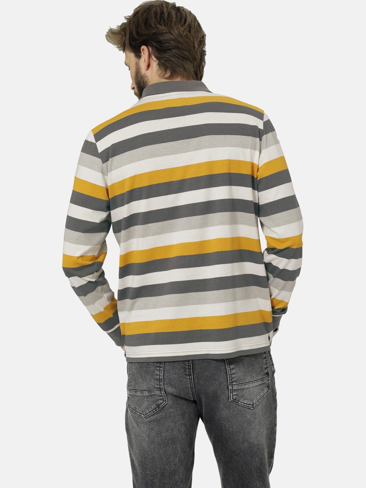Babista Langarm-Poloshirt VENELIO aus nachhaltiger Baumwolle günstig online kaufen