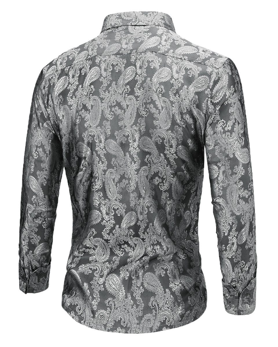 Allthemen Langarmhemd Herren Freizeithemd Regular Fit günstig online kaufen