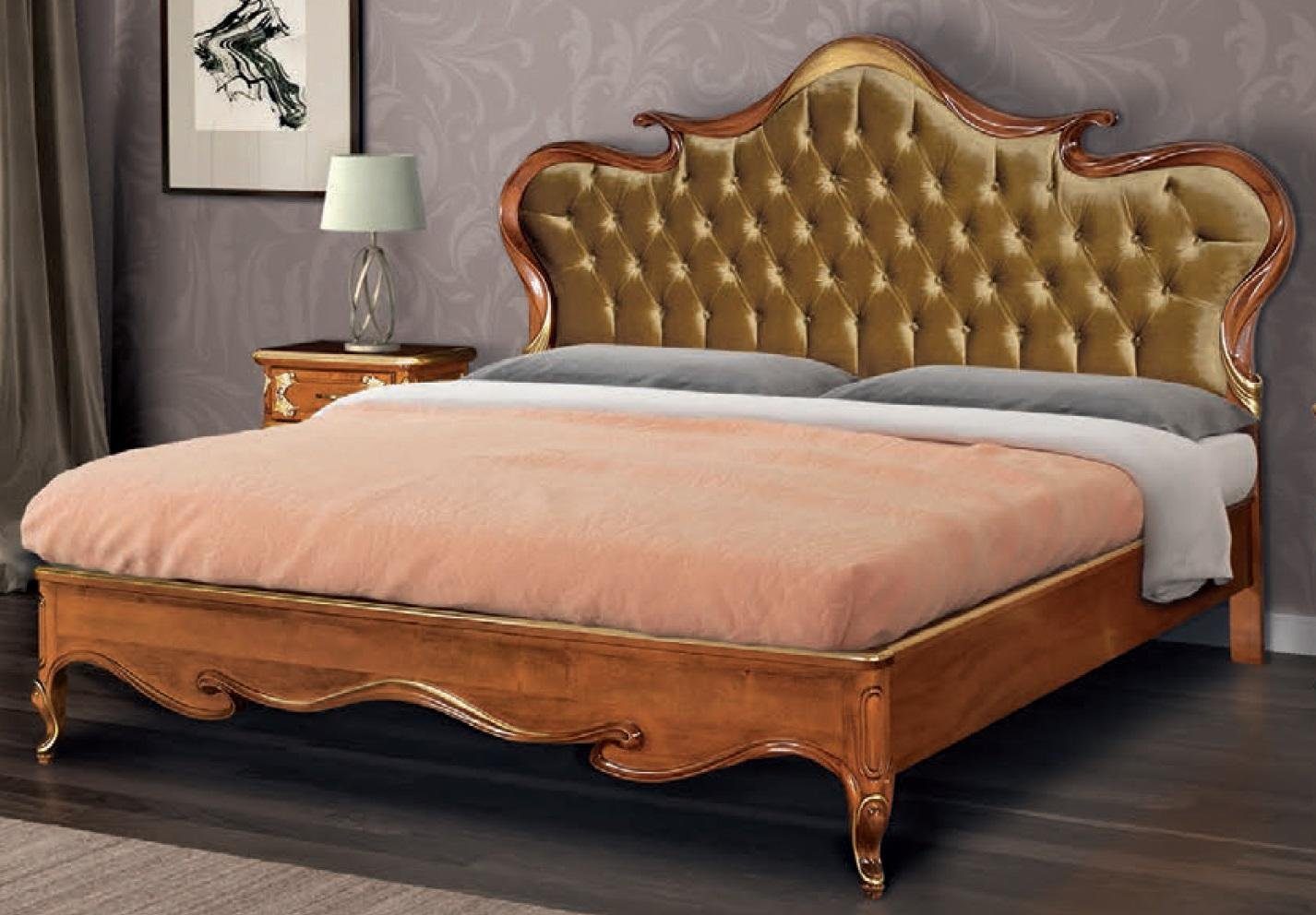 Polster Luxus Betten Bett, Bett JVmoebel Hotel Doppel Chesterfield Design