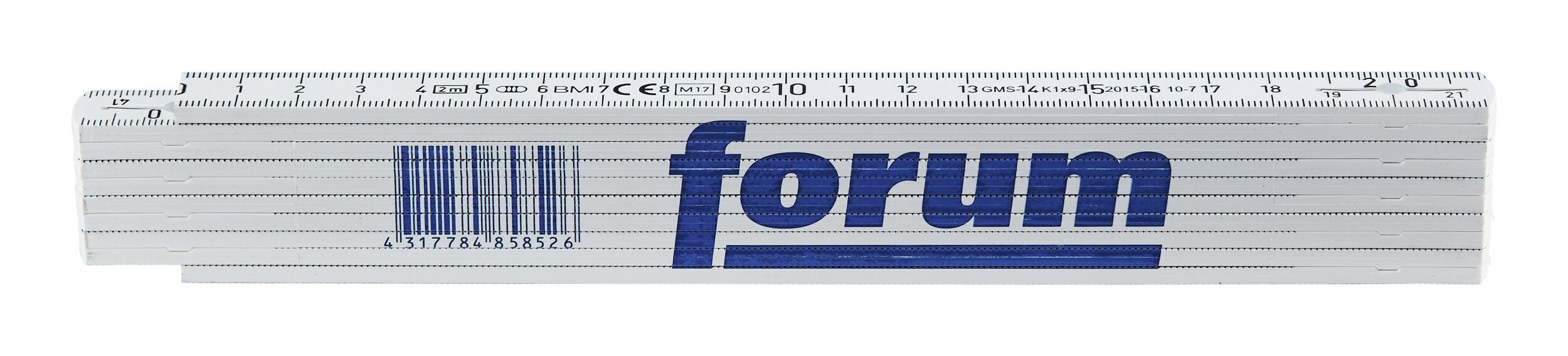 forum® Zollstock, Kunststoff-Gliedermaßstab 2