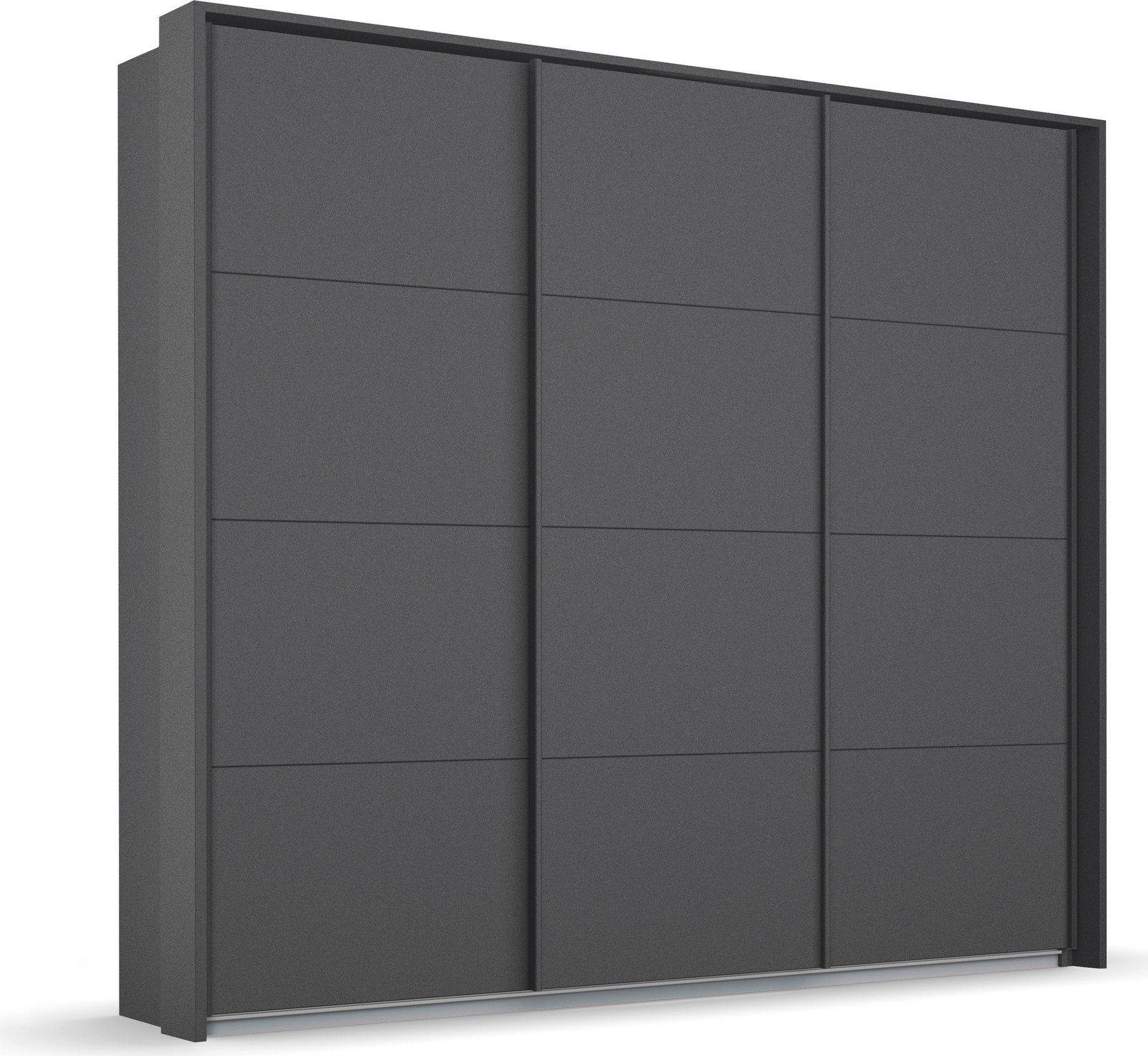 rauch Schwebetürenschrank Kleiderschrank Schrank Garderobe OTELI inkl. 3 Innenschubladen (Breiten 211/278/323/368 cm Höhen 214/233 cm) inkl. Passepartout optional mit Beleuchtung