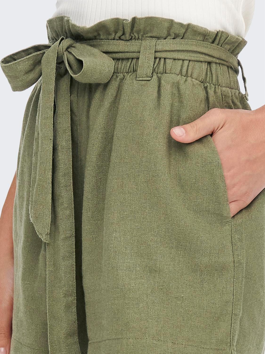 JDY Shorts JDYSAY MW LINEN SHORTS WVN NOOS