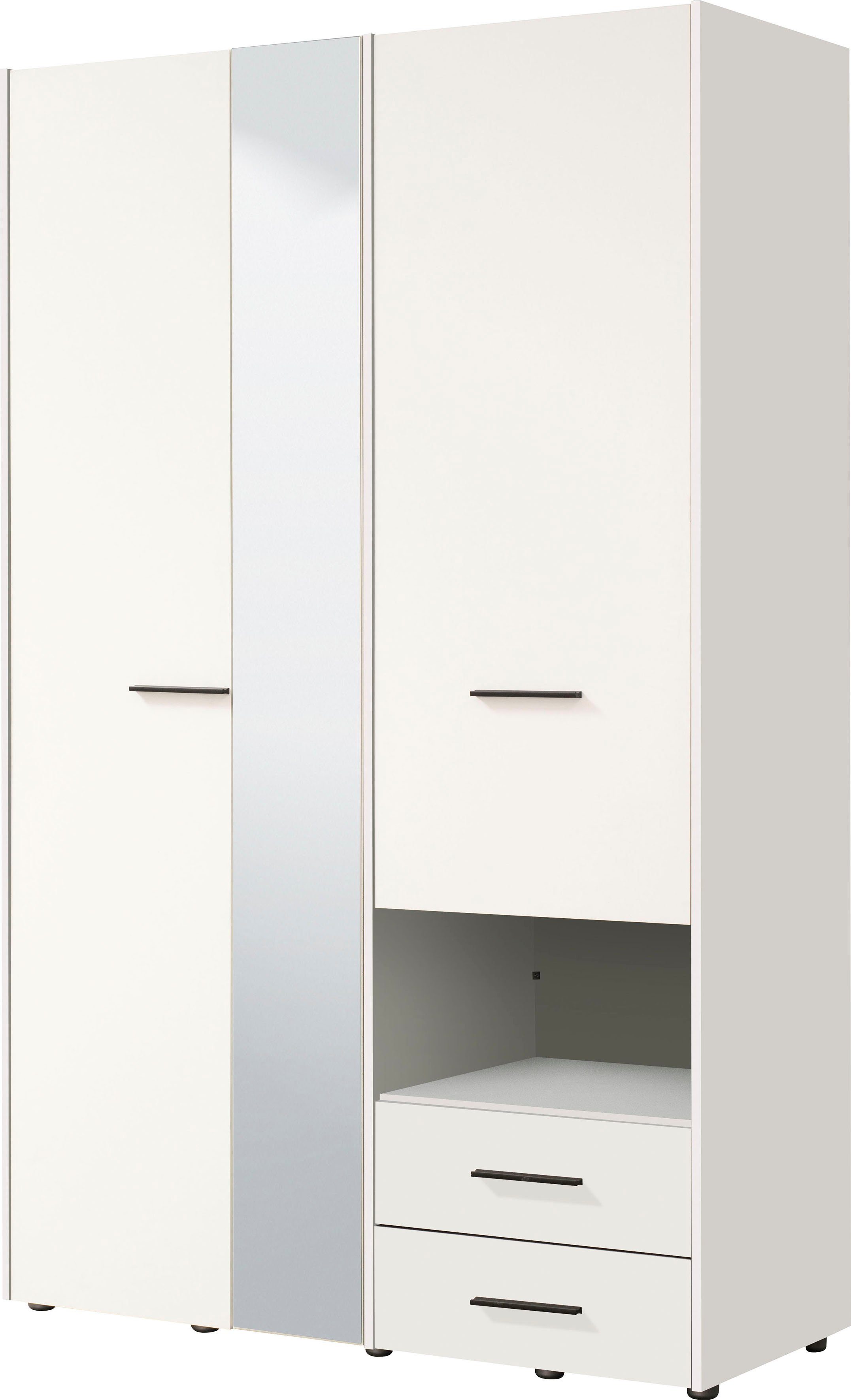 INOSIGN Spiegel Opaque weiss mit Leon weiss Opaque | Kleiderschrank