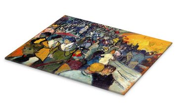 Posterlounge Acrylglasbild Vincent van Gogh, Arena in Arles, Wohnzimmer Malerei