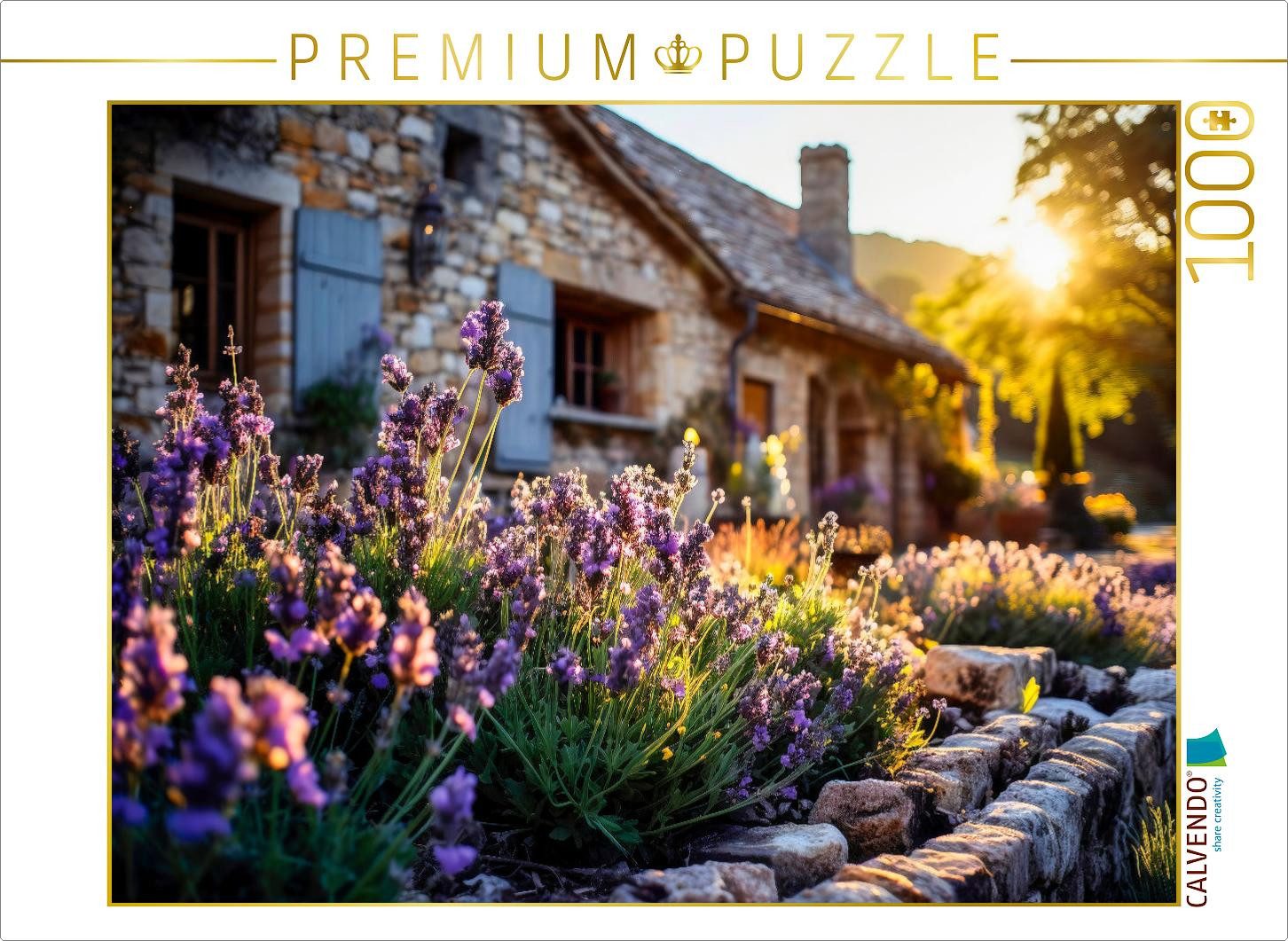 CALVENDO Puzzle CALVENDO Puzzle Provence, 1000 Teile Lege-Größe 64x48cm Foto-Puzzle f, 1000 Puzzleteile