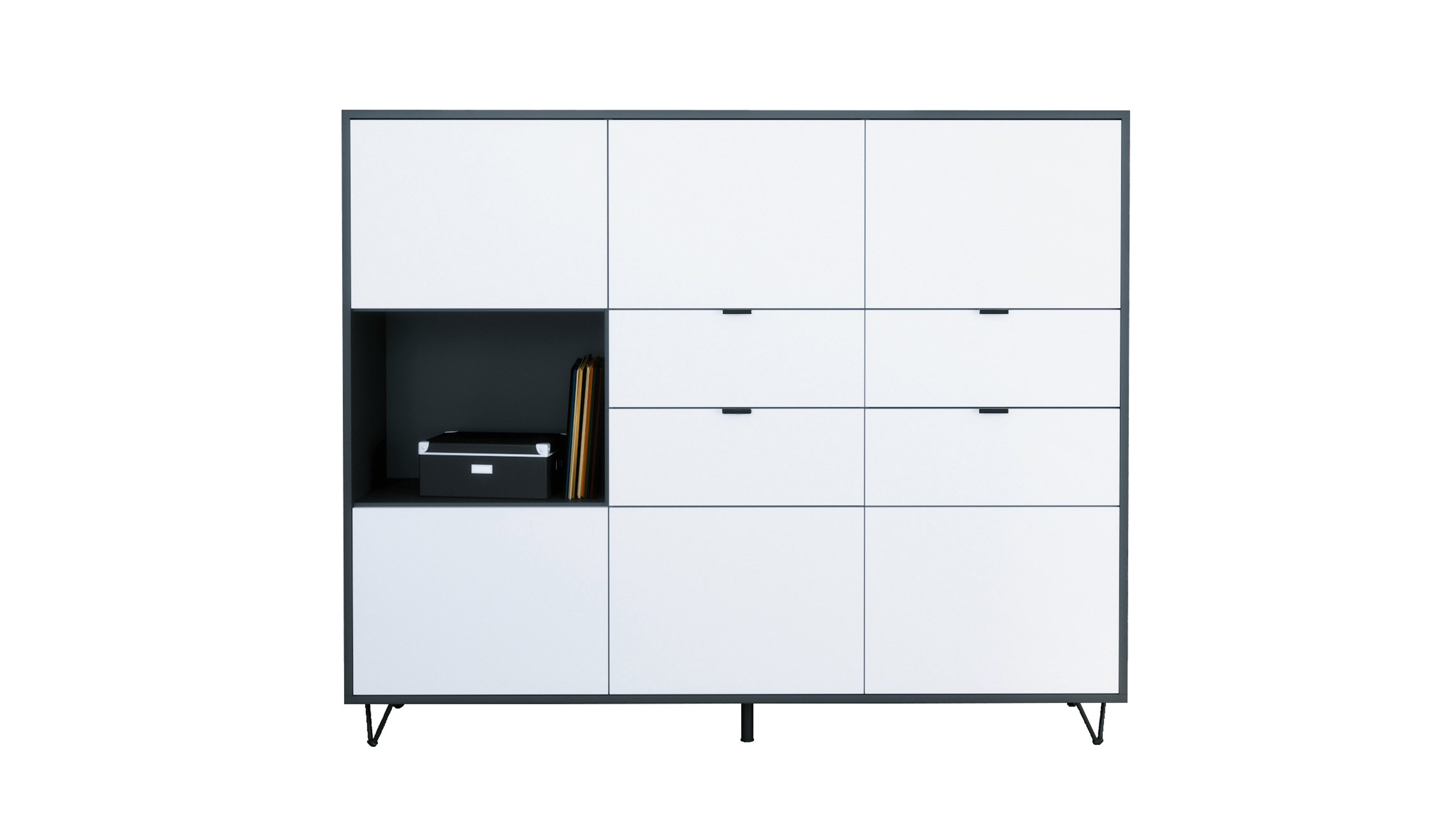 Vladon Highboard Marino (Highboard mit 6 günstig online kaufen