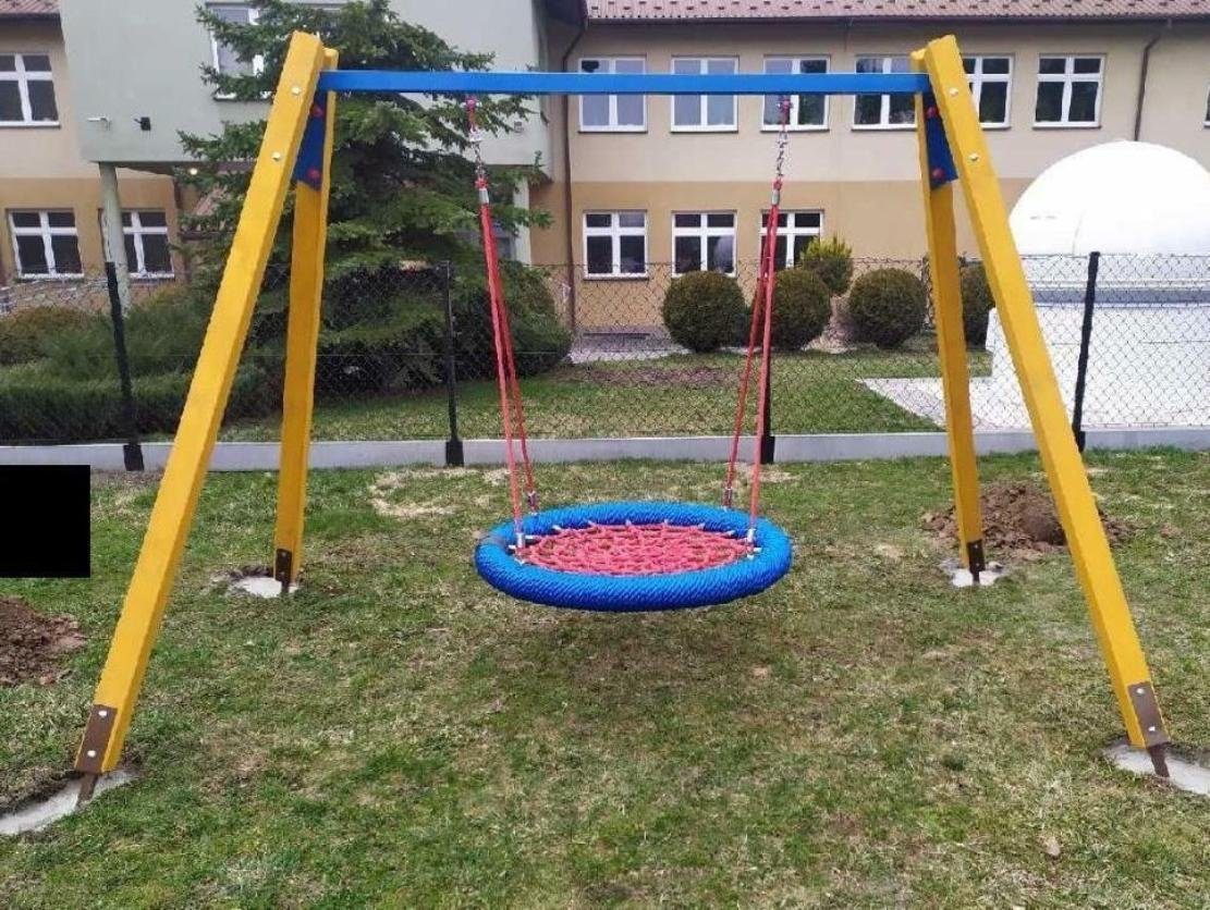 JVmoebel Babyschaukel, Pendel Schaukel Storch Spielplätze Schaukeln  Spielplatz Kinder Komplett 120cm Noch 3