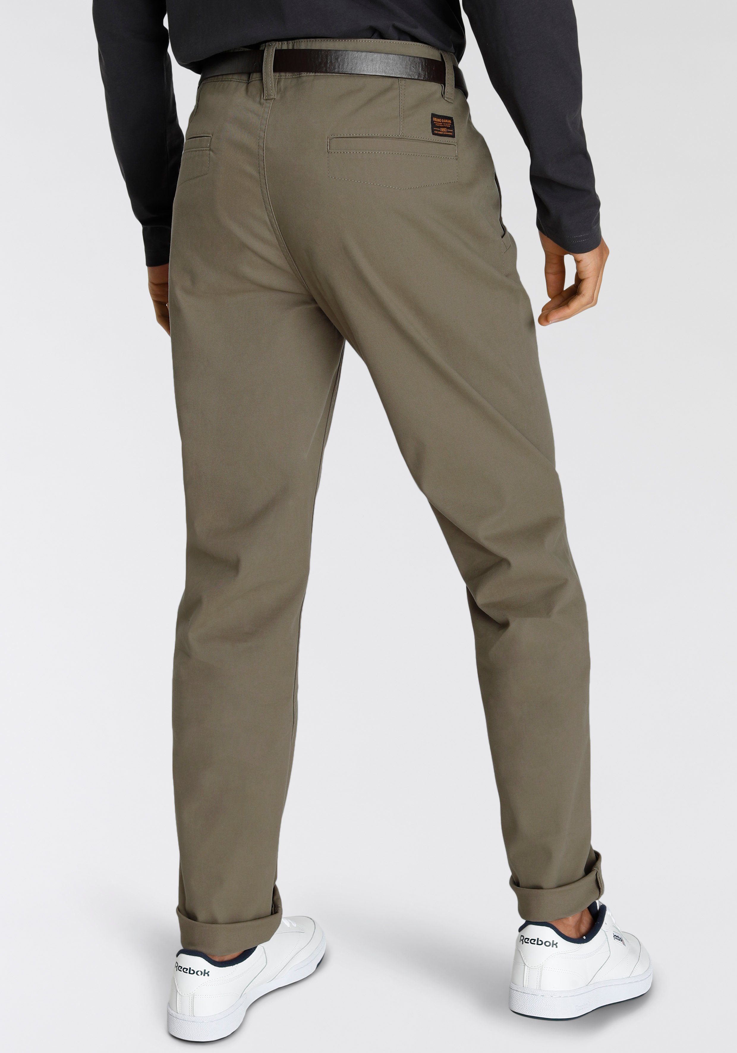 Bruno Banani Chinohose (Set, mit abnehmbarem günstig online kaufen