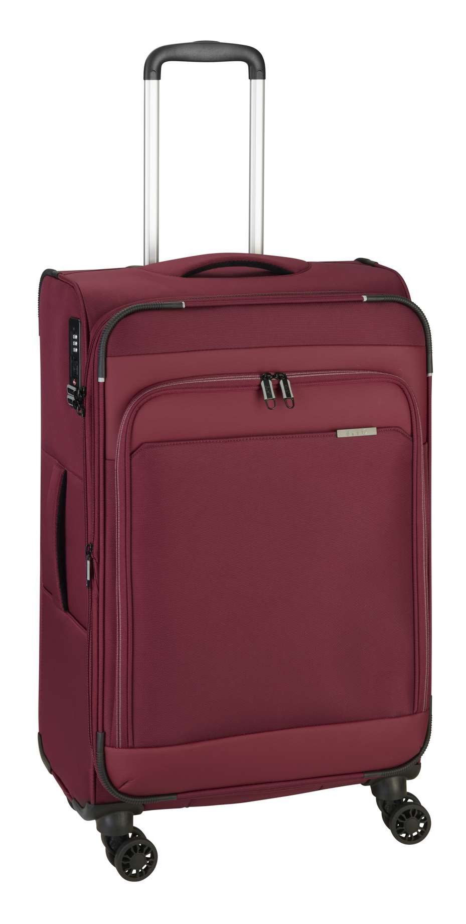 D&N Weichgepäck-Trolley XL 76 cm - 4 Rollen - 102 Liter - 4 Farben