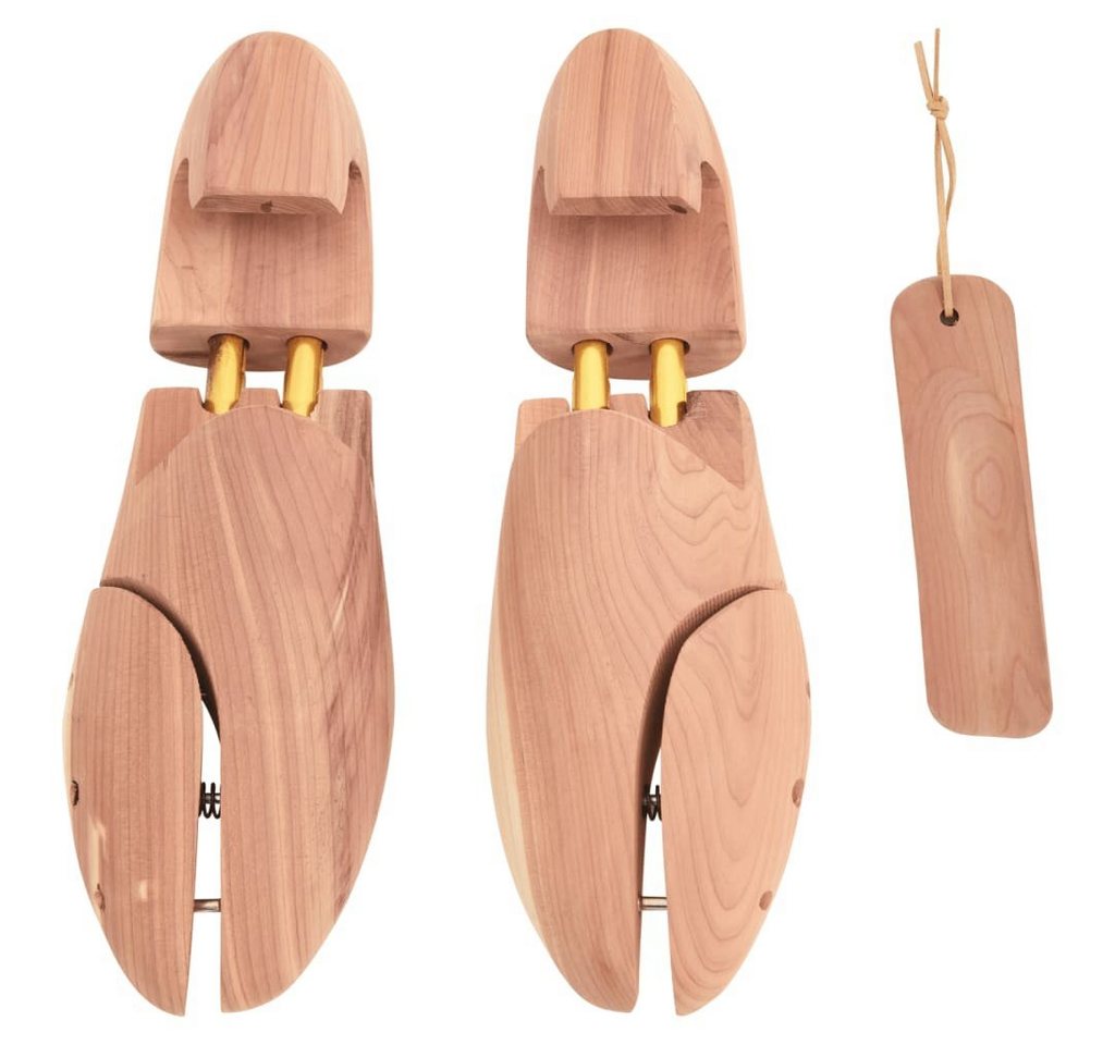 Thumbnail - vidaXL Schuhspanner Schuhspanner mit Schuhlöffel EU 38-39 Massivholz Zeder (1-tlg)