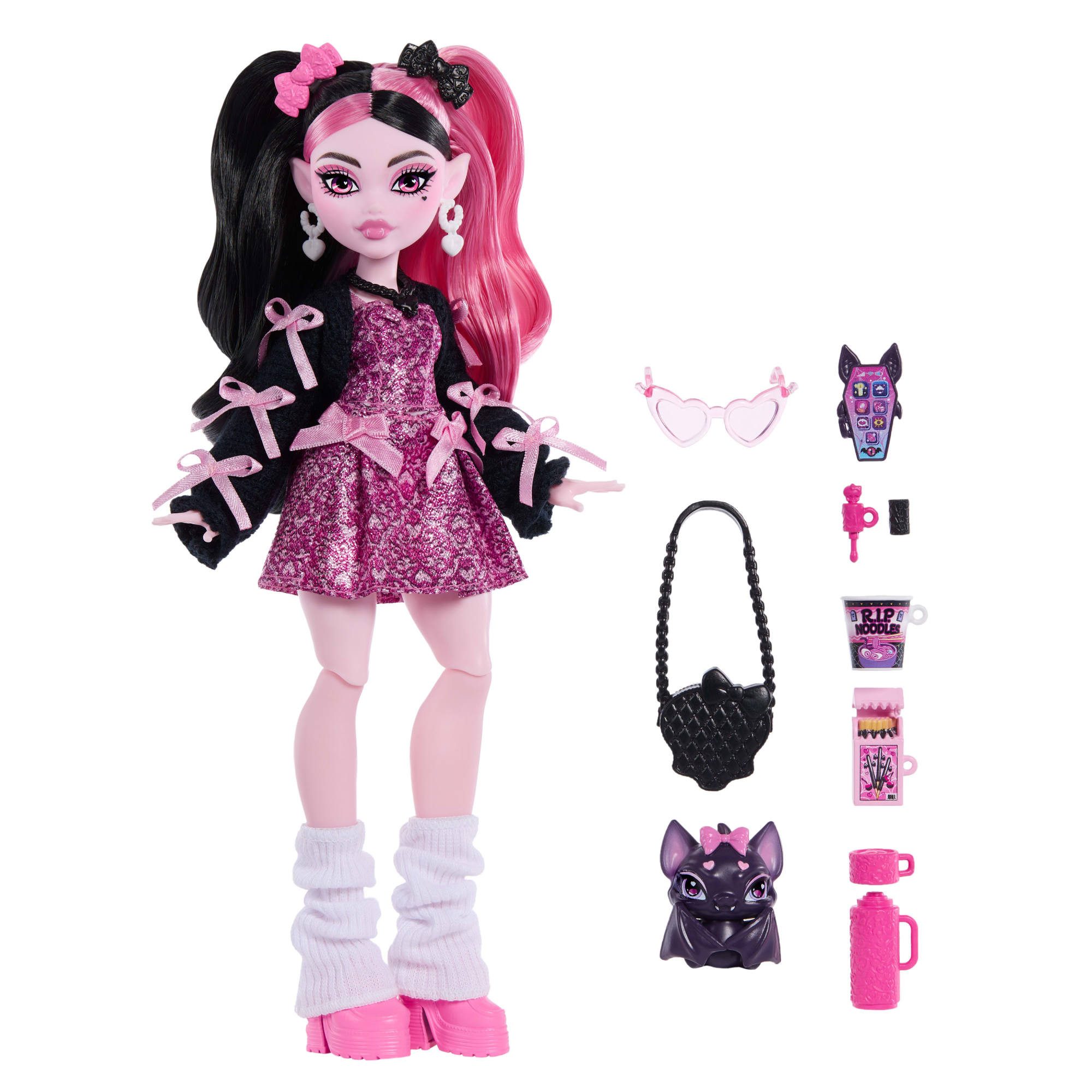 MonsterHigh™ Anziehpuppe Monster High Draculaura – Bild 5 von 5