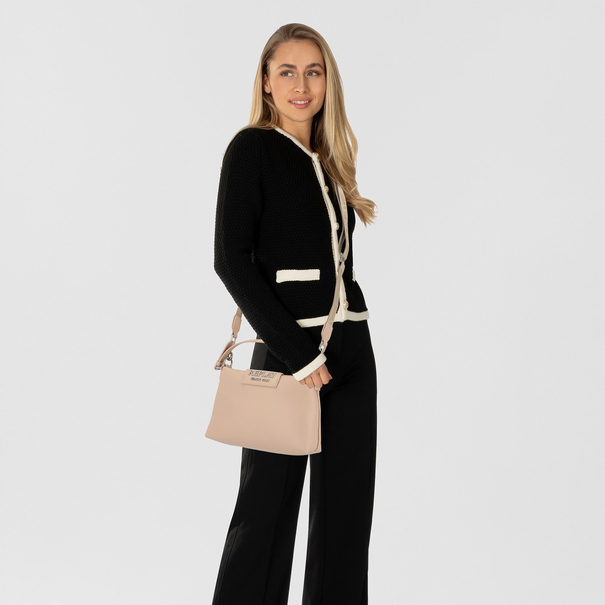 Replay Schultertasche, Polyurethan